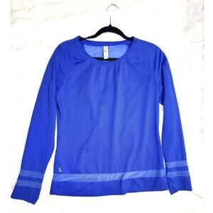 Lole Born in Montreal Long Sleeve Exercise Top Running, Yoga, Gym Women's Medium